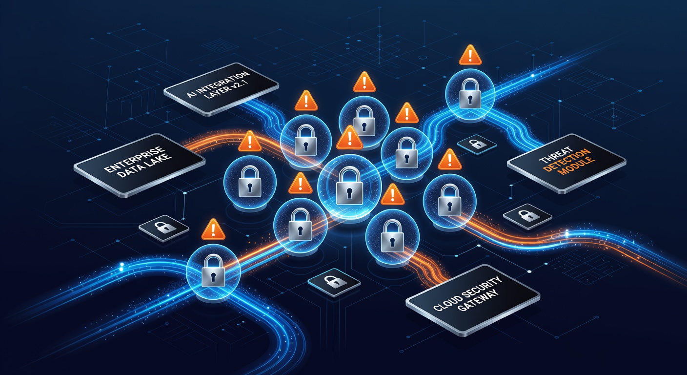 Visualisierung der Angriffsfläche autonomer KI-Agenten in Unternehmensnetzwerken